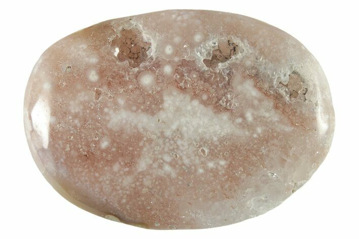 Polished Flower Agate Palm Stone - Madagascar #227002